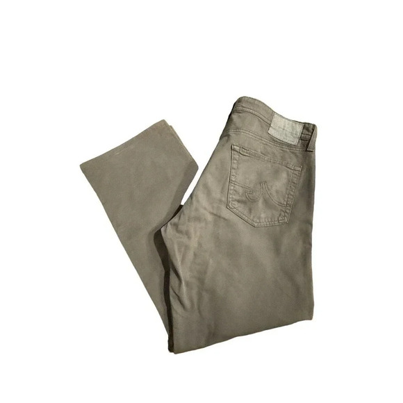 Adriano Goldschmied AG Men's Size 36x34 Green The Protege Actual Size (37x28) - Picture 1 of 12